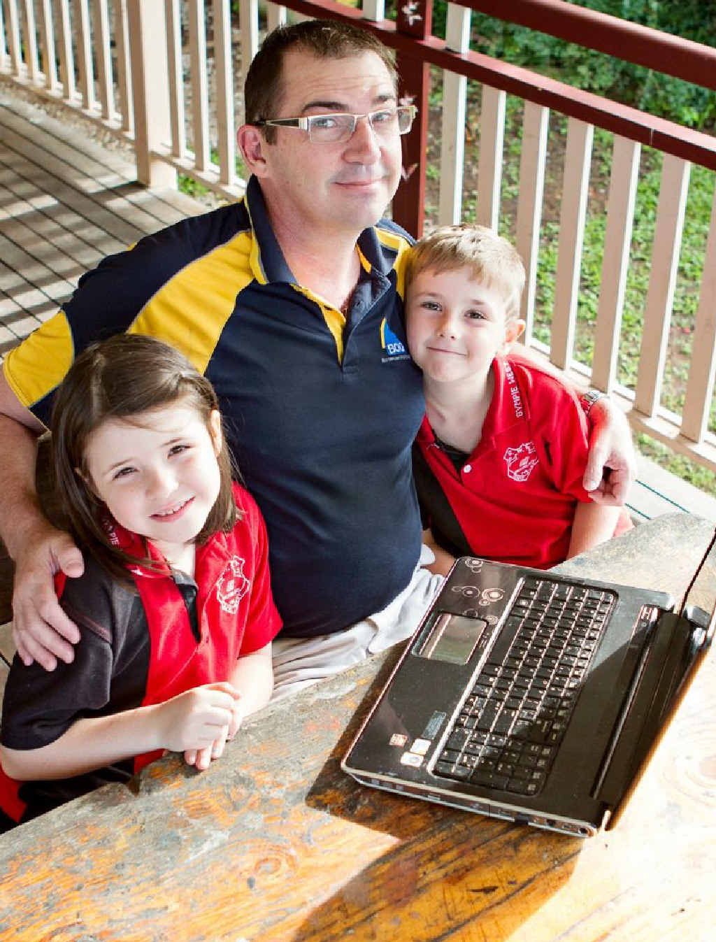 Gympie Bank of Queensland customer service officer and father of seven, Bruce Devereaux, has an online blog about family life and appeared on Channel 10's The Project last night. Gympie Bank of Queensland customer service officer and father of seven, Bruce Devereaux, has an online blog about family life and appeared on Channel 10's The Project last night.